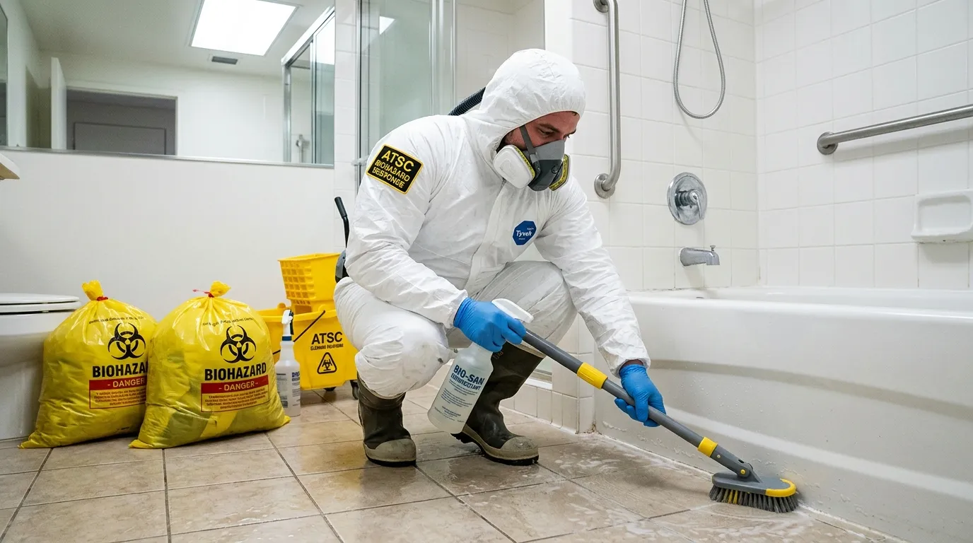 Decontamination equipment deployed for Blood Cleanup in Willard